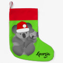Search for australia christmas stockings Koala