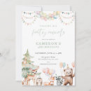 Search for woodland creatures invitations Green
