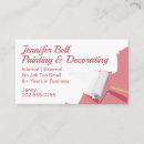 Search for painter business cards Decorating