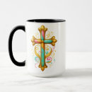 Search for gold cross mugs Spiritual