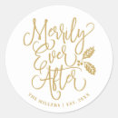 Search for merrily ever after stickers Newlyweds