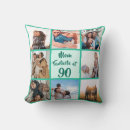 Search for 90th birthday cushions Photo collage