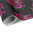 Search for red roses wrapping paper Botanical