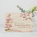 Search for birds housewarming party invitations Home sweet home
