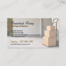 Search for moving company business cards Movers