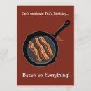 Search for bacon party invitations Bbq