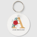 Search for red letter key rings Letters