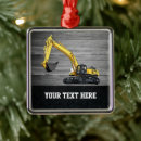Search for heavy equipment christmas tree decorations Dad