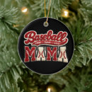 Search for baseball mom christmas tree decorations Player