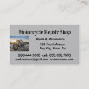 Search for motorcycle business cards Service