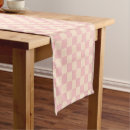 Search for pink gingham table runners Classic