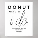 Search for donut wedding signs Simple