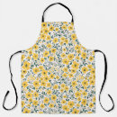 Search for yellow flower pattern aprons Pretty