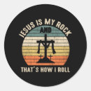 Search for jesus is the rock stickers Christian