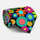 Search for flower power ties Retro