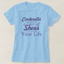 Search for cinderella womens tshirts life