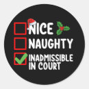 Search for nice list stickers Xmas