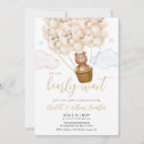 Search for bearly wait gender reveal invitations Pink or blue