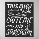 Search for funny running posters Coffee