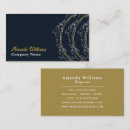 Search for golden business cards Simple