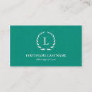Search for legal counsel business cards Firm