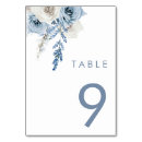 Search for bohemian floral wedding table cards Blue