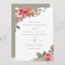Search for december wedding invitations Red and green