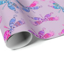 Search for dragonflies wrapping paper Girly