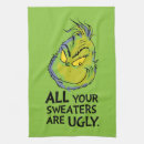 Search for the grinch tea towels Whoville