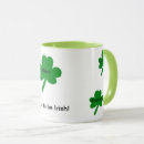 Search for irish sayings mugs Shamrock