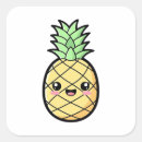 Search for cartoon pineapple stickers Illustration