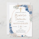 Search for floral first communion invitations Primera comunión
