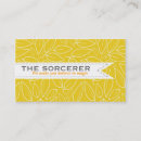 Search for yellow pattern business cards Simple