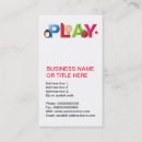Search for words business cards Letters