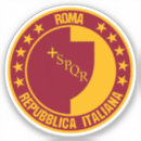 Search for roma flag stickers Italia