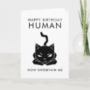 Search for funny black cat birthday cards Humor
