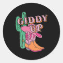 Search for giddy up stickers Cowboy