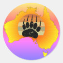 Search for australia map stickers Down under