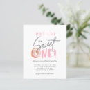 Search for doughnut party invitations Modern