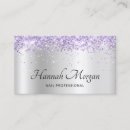 Search for purple foil business cards Elegant