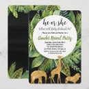 Search for jungle gender reveal invitations Animals