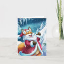 Search for red fox christmas cards Winter