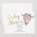 Search for cow baby shower invitations Modern