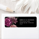 Search for dark purple return address labels Stylish