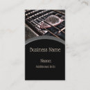 Search for music promotion business cards Guitar