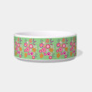 Search for floral dog bowls Pink