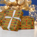 Search for kente cloth wrapping paper Tribal