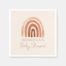 Search for boho baby shower napkins Calligraphy