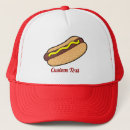 Search for fast food hats Hot dog