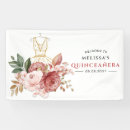 Search for quinceanera banners Floral